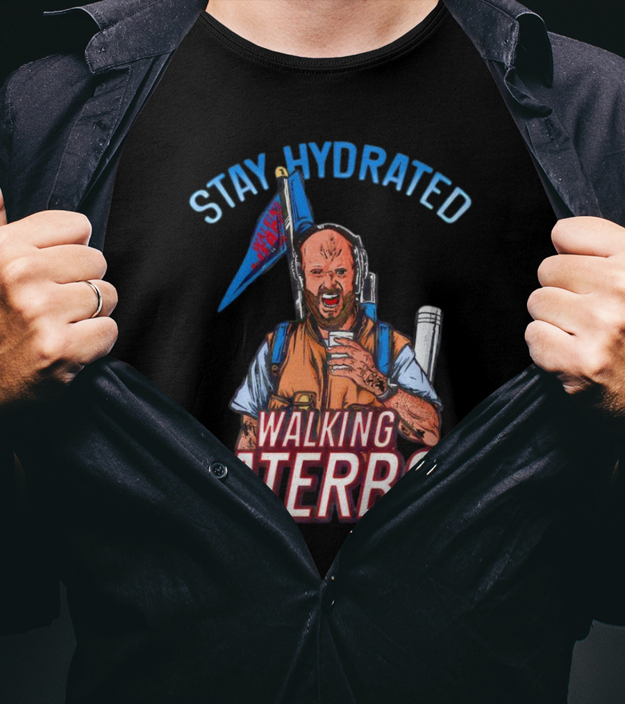 Josh Alexander Stay Hydrated Walking WaterBoy T-Shirt