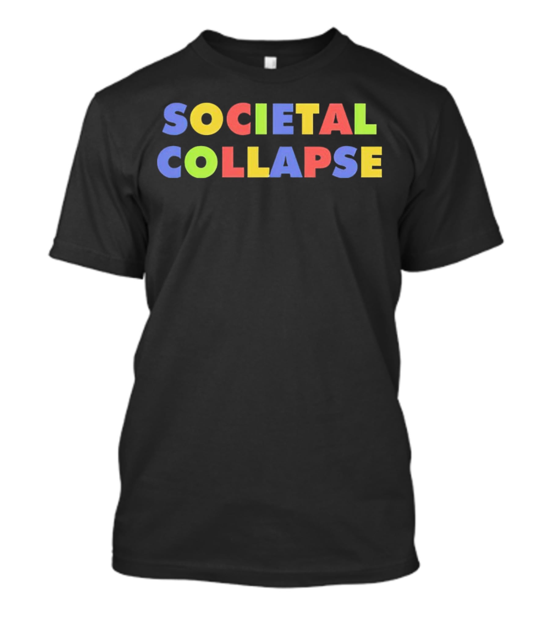 Rory Culkin Colorful Societal Collapse T-Shirt
