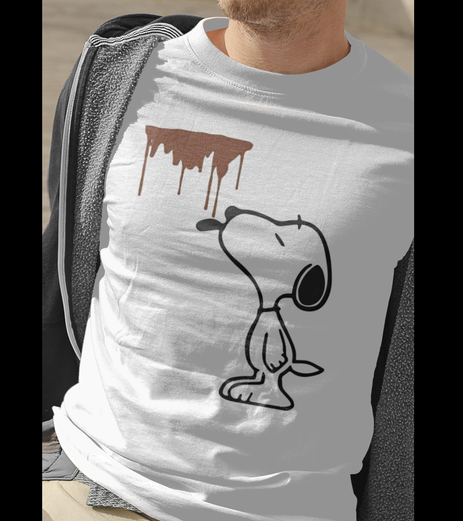 Snoopy Enjoys Dripping Coffee T-Shirt