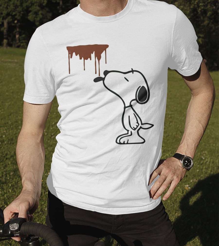 Snoopy Enjoys Dripping Coffee T-Shirt