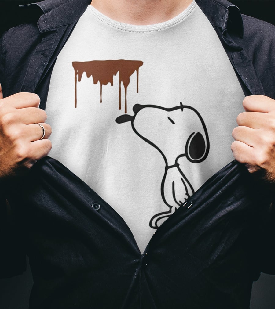 Snoopy Enjoys Dripping Coffee T-Shirt