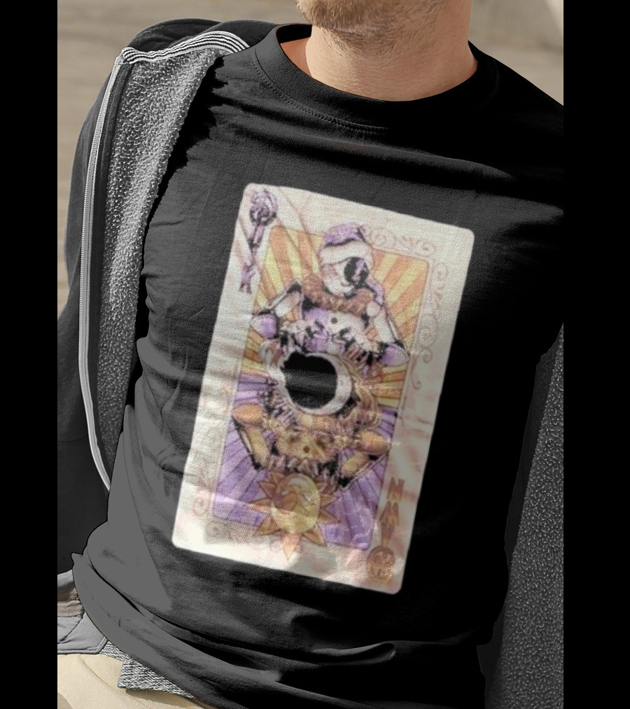 Five Nights At Freddy’s Security Breach Sun And Moon Tarot Card T-Shirt