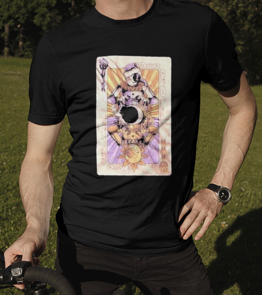 Five Nights At Freddy’s Security Breach Sun And Moon Tarot Card T-Shirt
