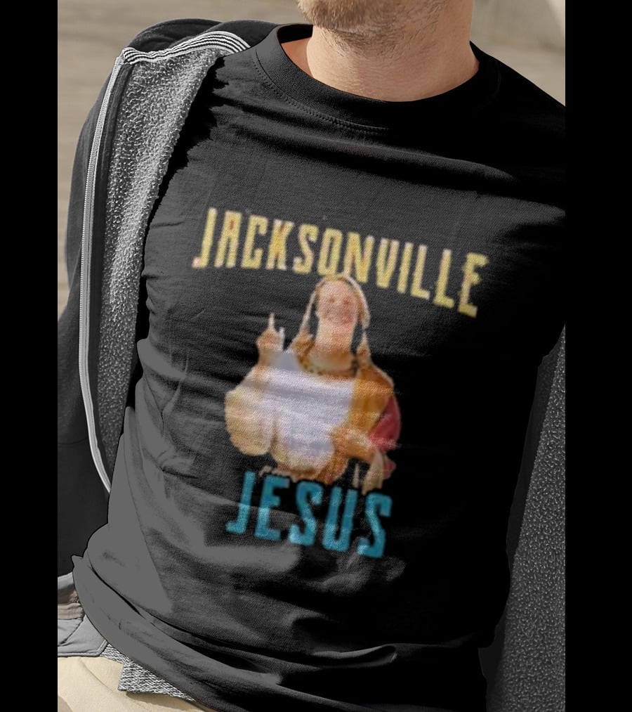 Jacksonville Jesus Iconic Concept With Humor And Nostalgia T-Shirt