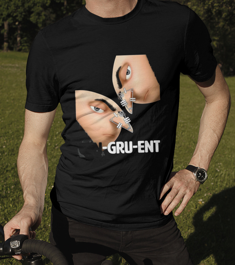 Felonious Gru CON-GRU-ENT Reflection Geometric Parallels T-Shirt