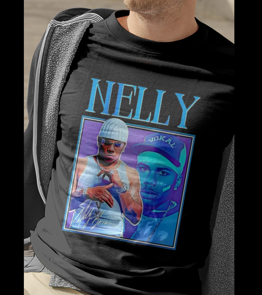 Nelly Vokal Hat And Iconic Signature T-Shirt