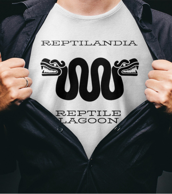 Reptilandia Reptile Lagoon Double-Headed Serpent T-Shirt