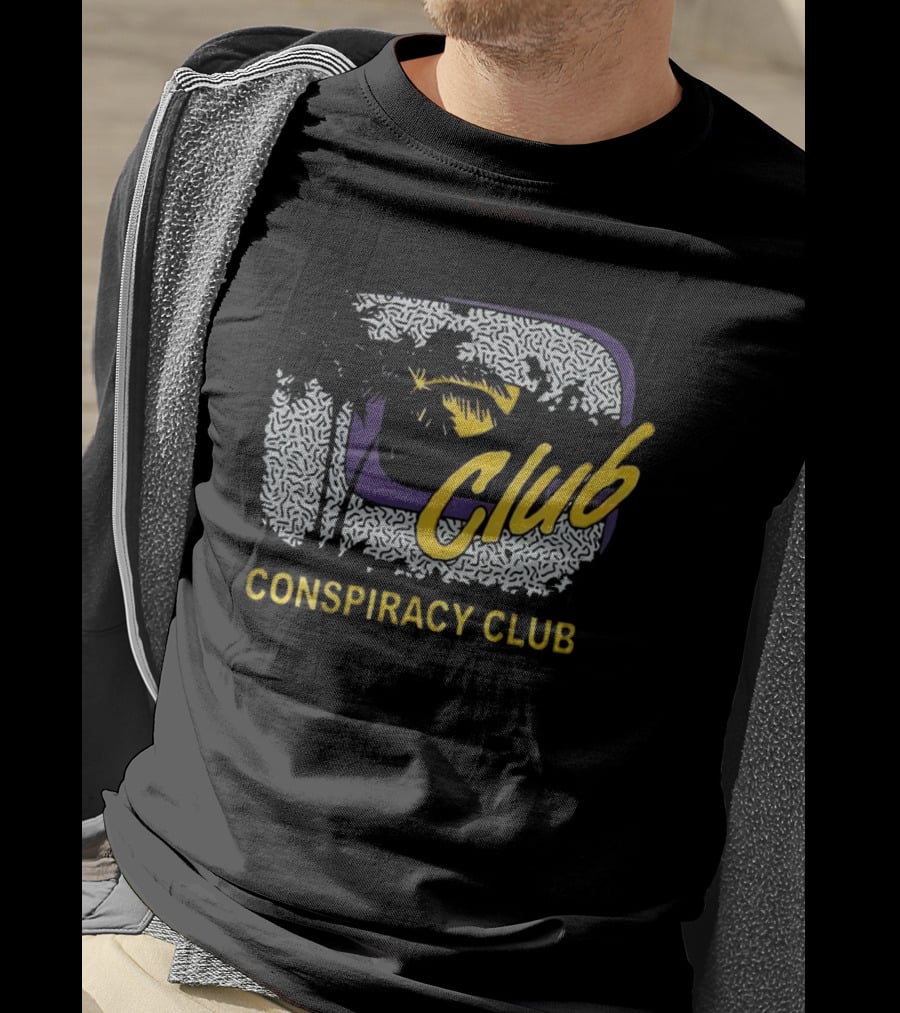 Shane Dawson Conspiracy Club Retro Palm Tree T-Shirt
