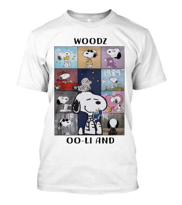 Snoopy Woodz Oo Li 1989 Icons T-Shirt
