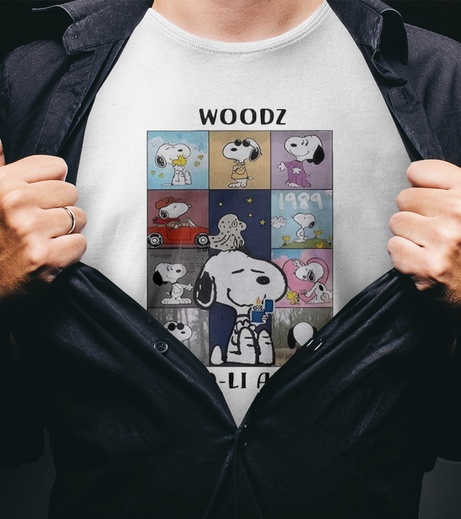 Snoopy Woodz Oo Li 1989 Icons T-Shirt
