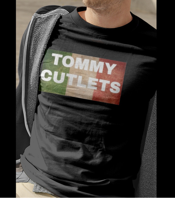 Tommy Cutlets Italian Flag Tommy Devito T-Shirt