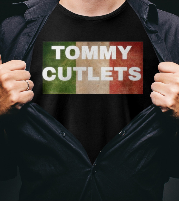 Tommy Cutlets Italian Flag Tommy Devito T-Shirt