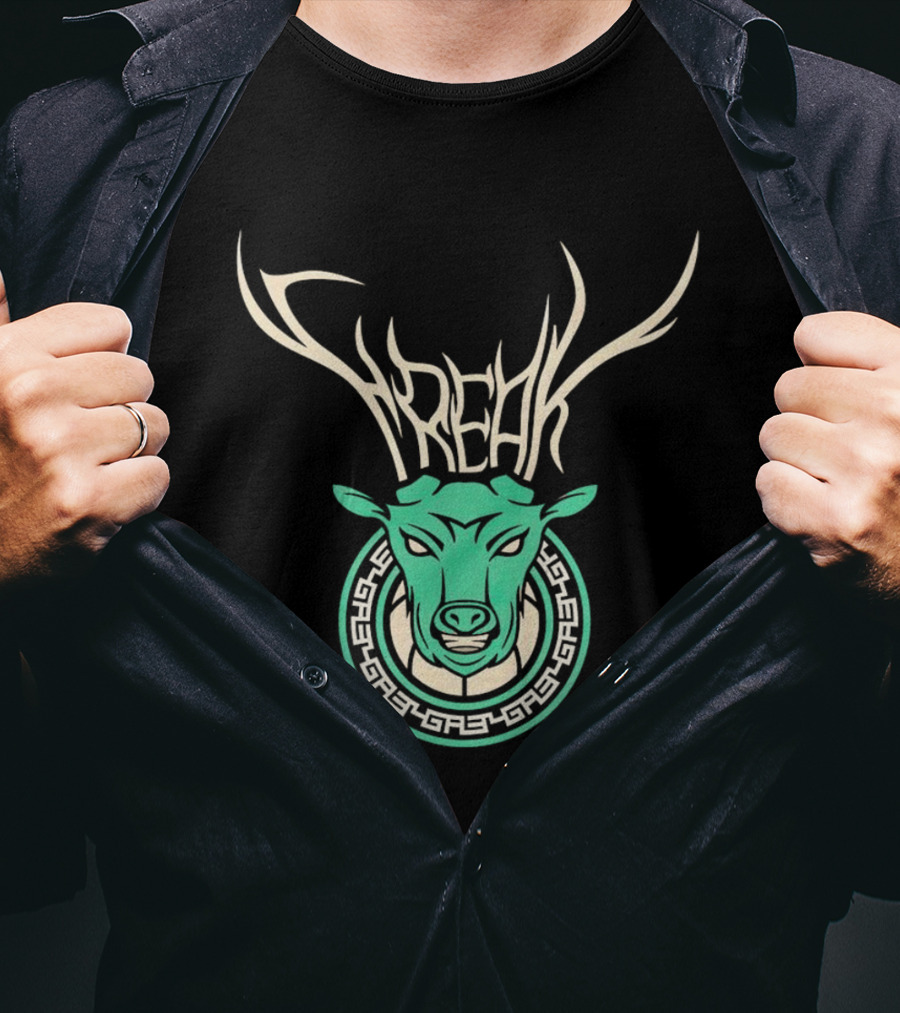 Freak Giannis Antetokounmpo Milwaukee Bucks Deer T-Shirt