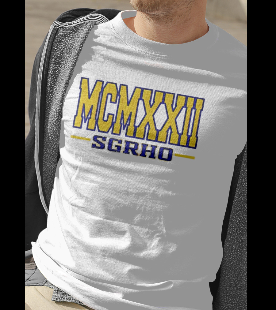 MCMXXII SGRHO Sigma Gamma Rho Sorority Founding Year T-Shirt