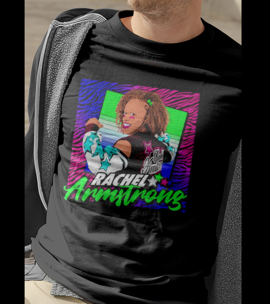 Rachel Armstrong Star Stripes Vibrant T-Shirt