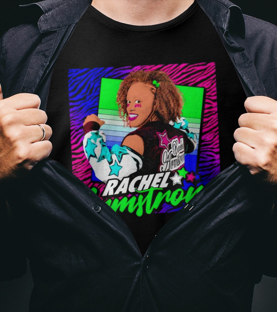 Rachel Armstrong Star Stripes Vibrant T-Shirt