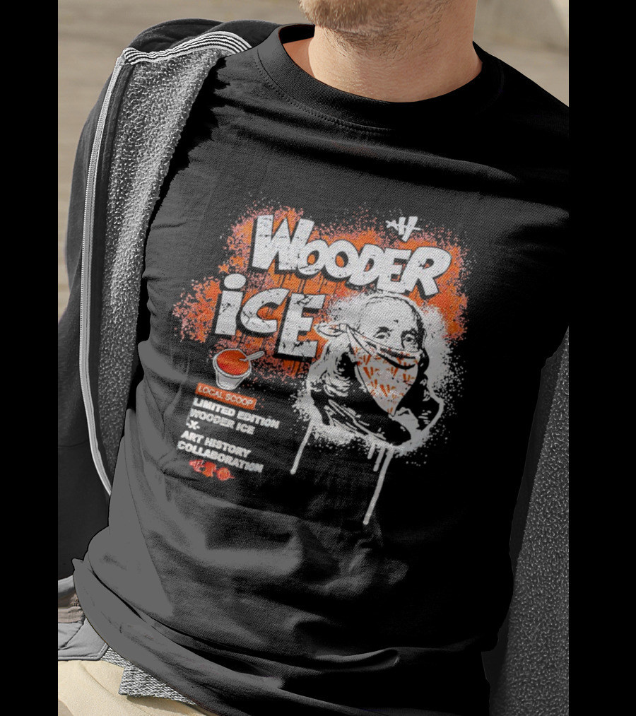 Wooder Ice Local Scoop Art History Collaboration T-Shirt