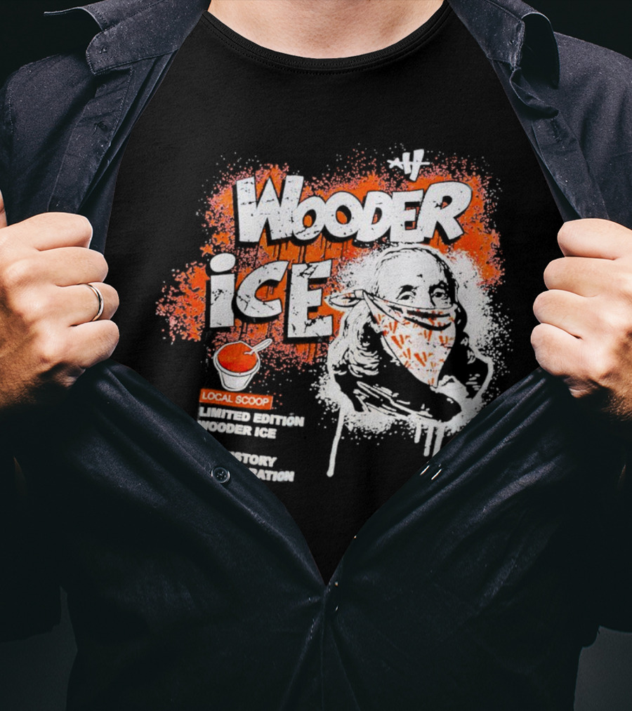 Wooder Ice Local Scoop Art History Collaboration T-Shirt
