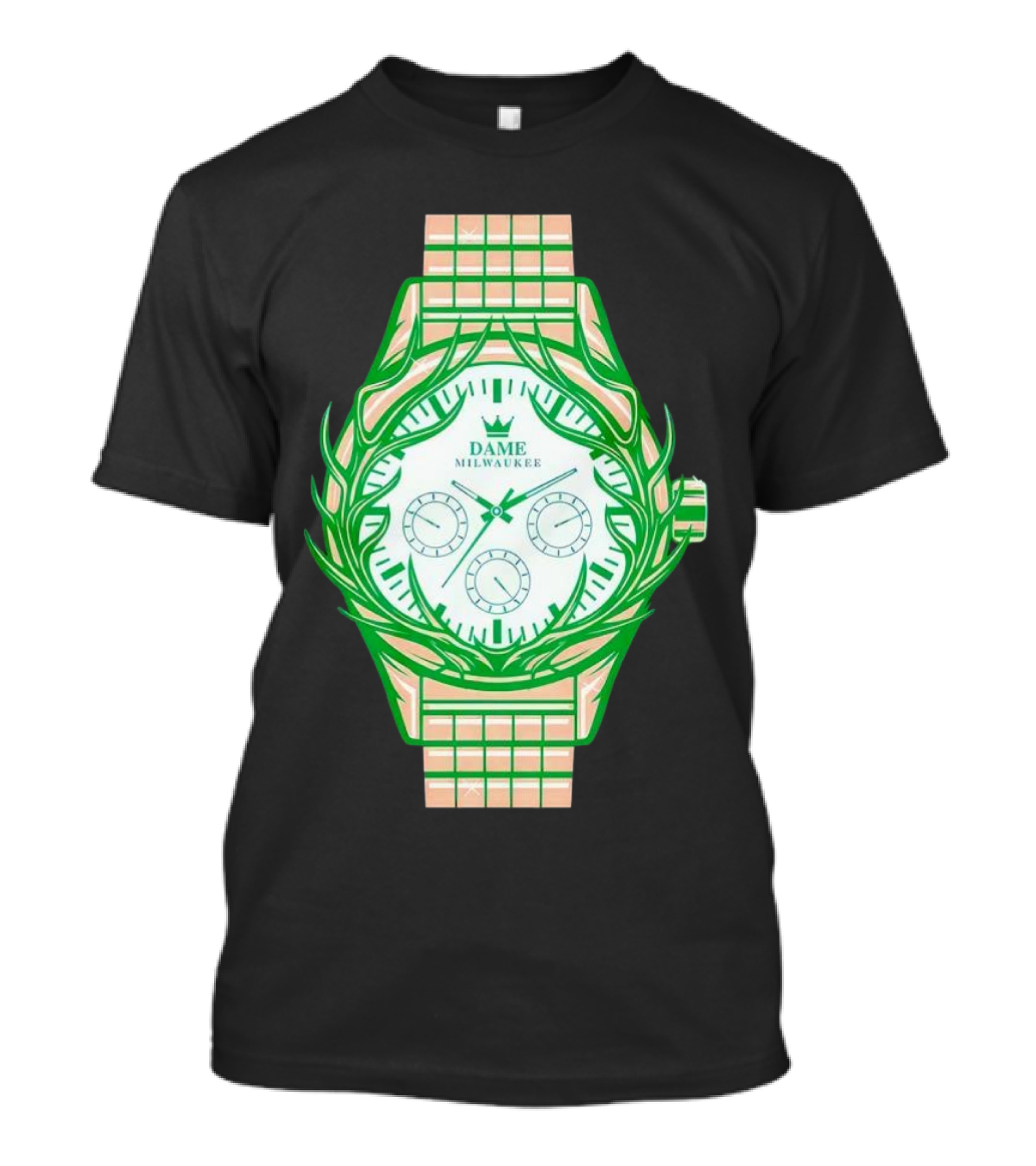 Dame Milwaukee Antler Watch T-Shirt