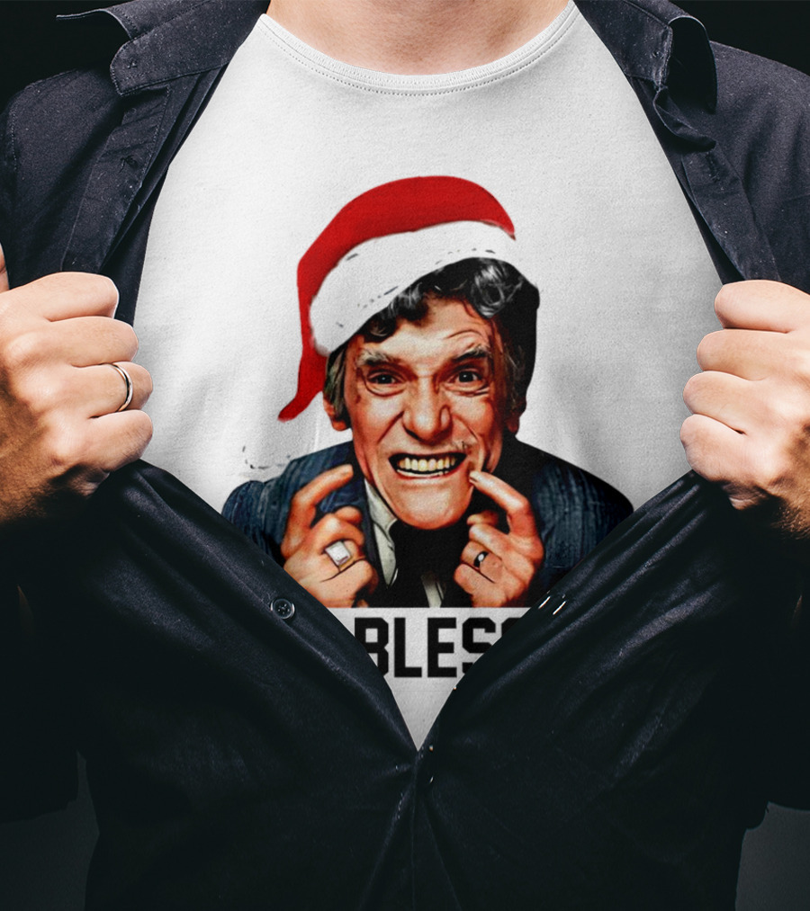 The Blessing Uncle Lewis Christmas Vacation Santa Hat T-Shirt