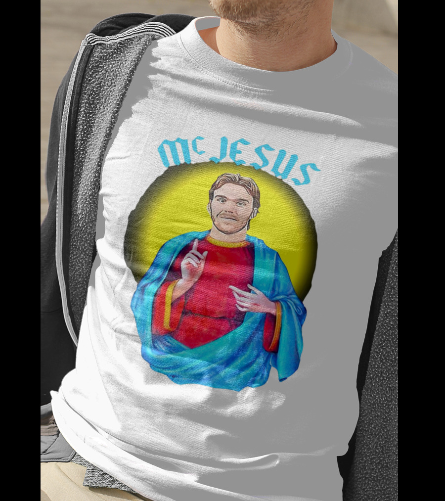 Connor McDavid McJesus Iconic Sports T-Shirt