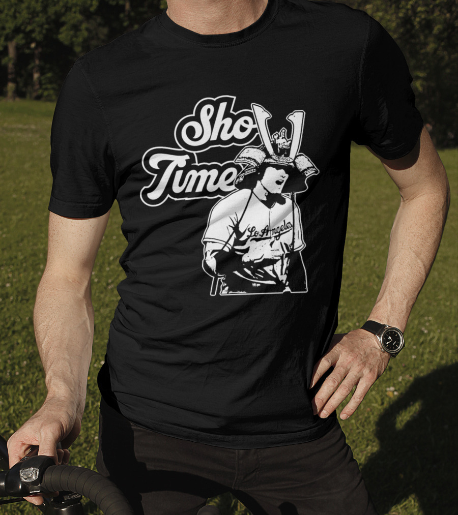 Sho Time Samurai Shohei Ohtani Los Angeles Baseball T-Shirt