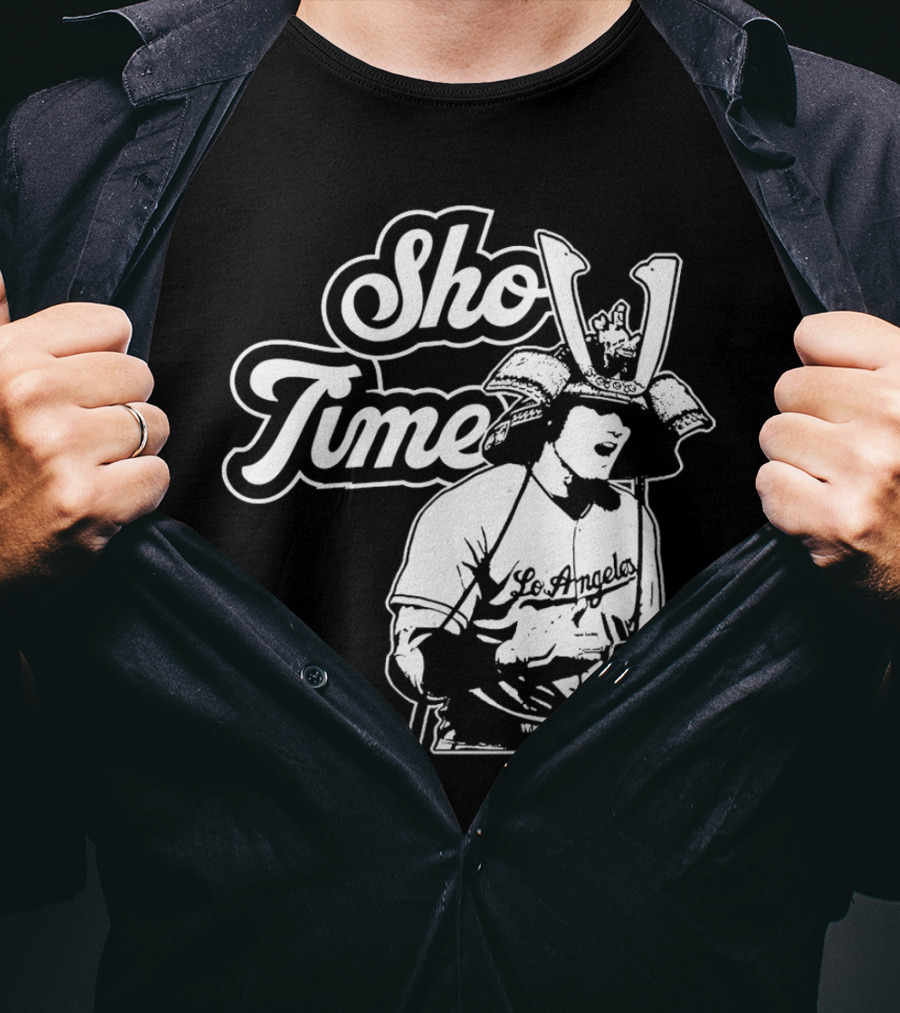 Sho Time Samurai Shohei Ohtani Los Angeles Baseball T-Shirt