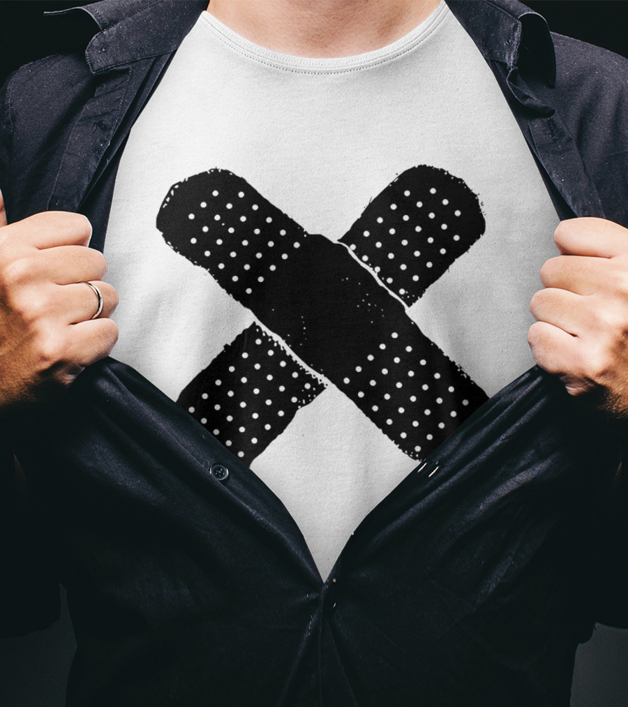 The First Time Band-Aid Kid Laroi Style Cross Bandaid T-Shirt