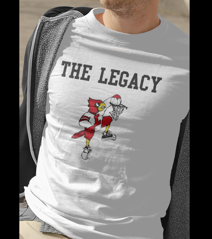 The Legacy Louisville Cardinals Dunking Bird T-Shirt