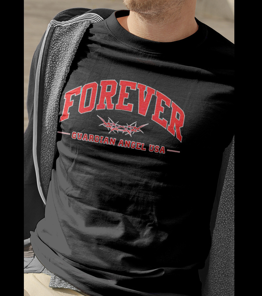 Forever Guardian Angel USA T-Shirt