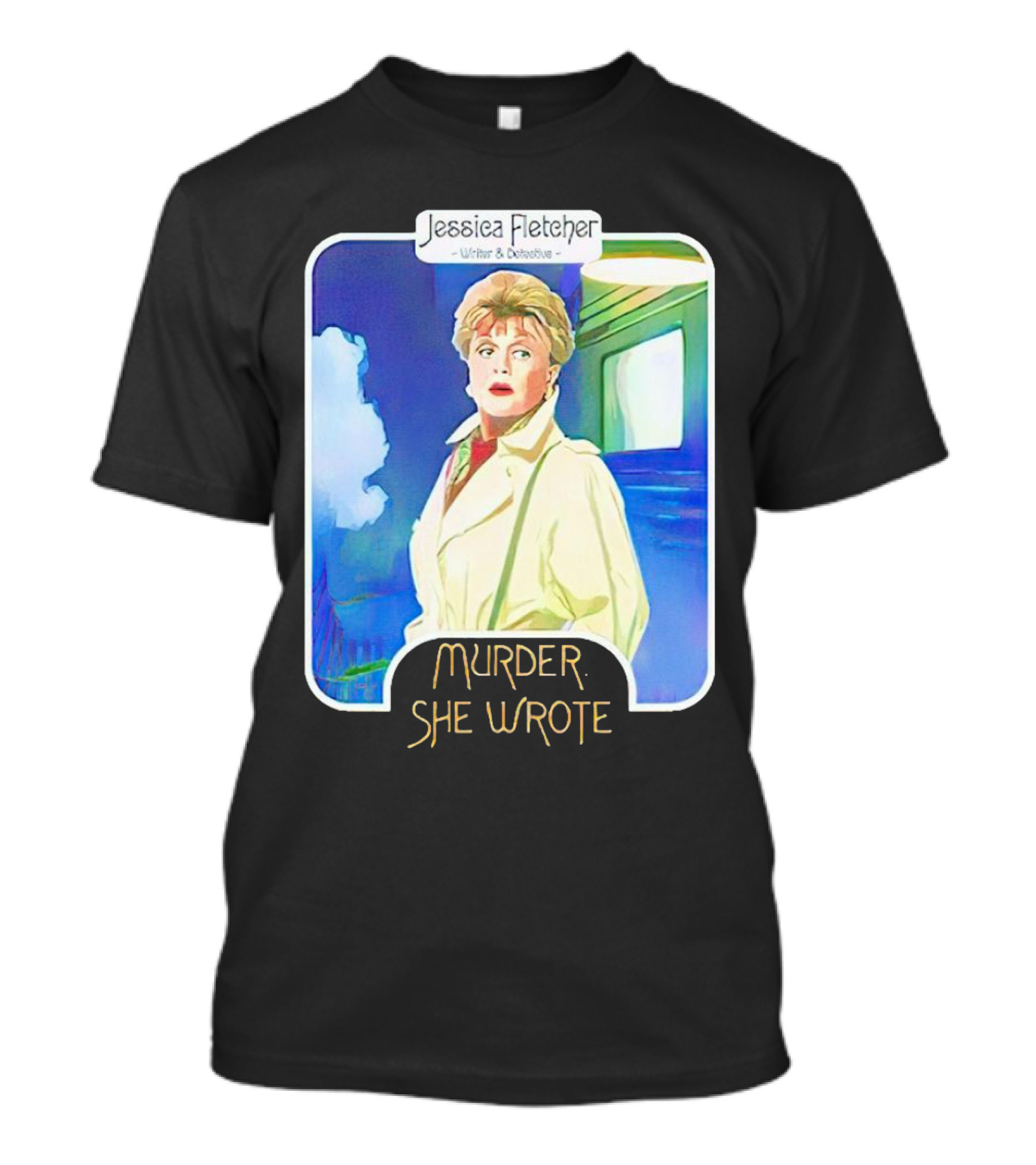 Jessica Fletcher Writer Detective Murder She Wrote T-Shirt