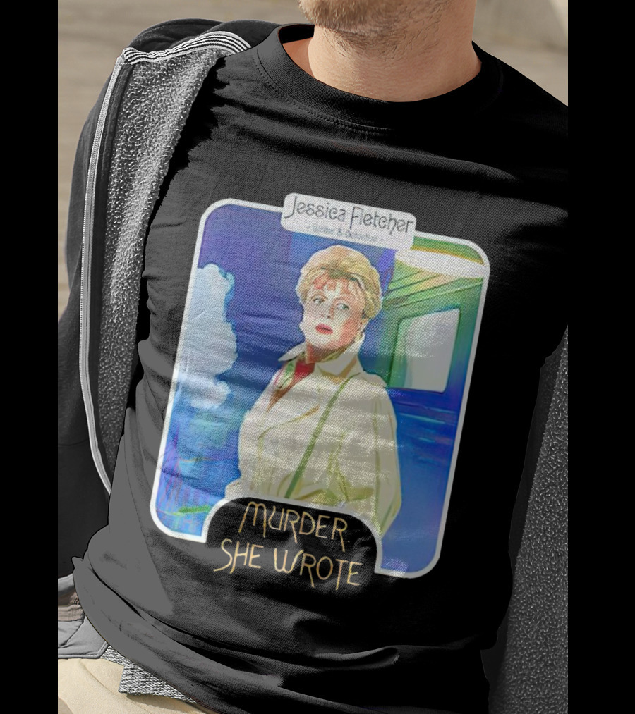 Jessica Fletcher Writer Detective Murder She Wrote T-Shirt