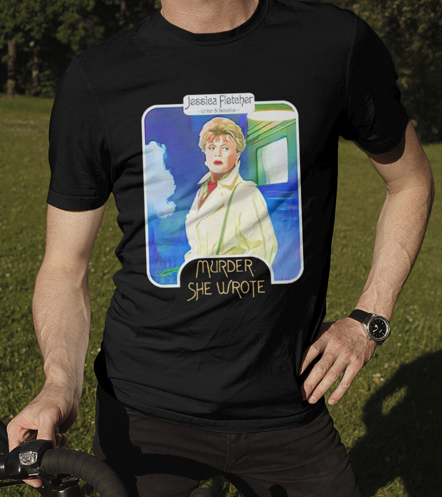 Jessica Fletcher Writer Detective Murder She Wrote T-Shirt