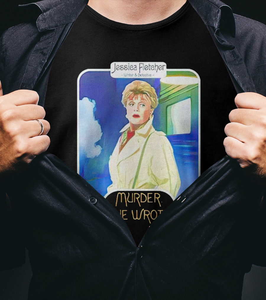 Jessica Fletcher Writer Detective Murder She Wrote T-Shirt
