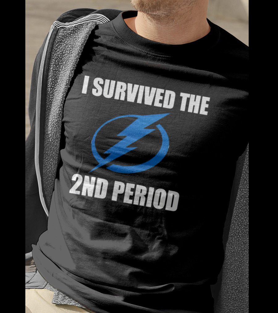 Tampa Bay Lightning I Survived The 2nd Period T-Shirt