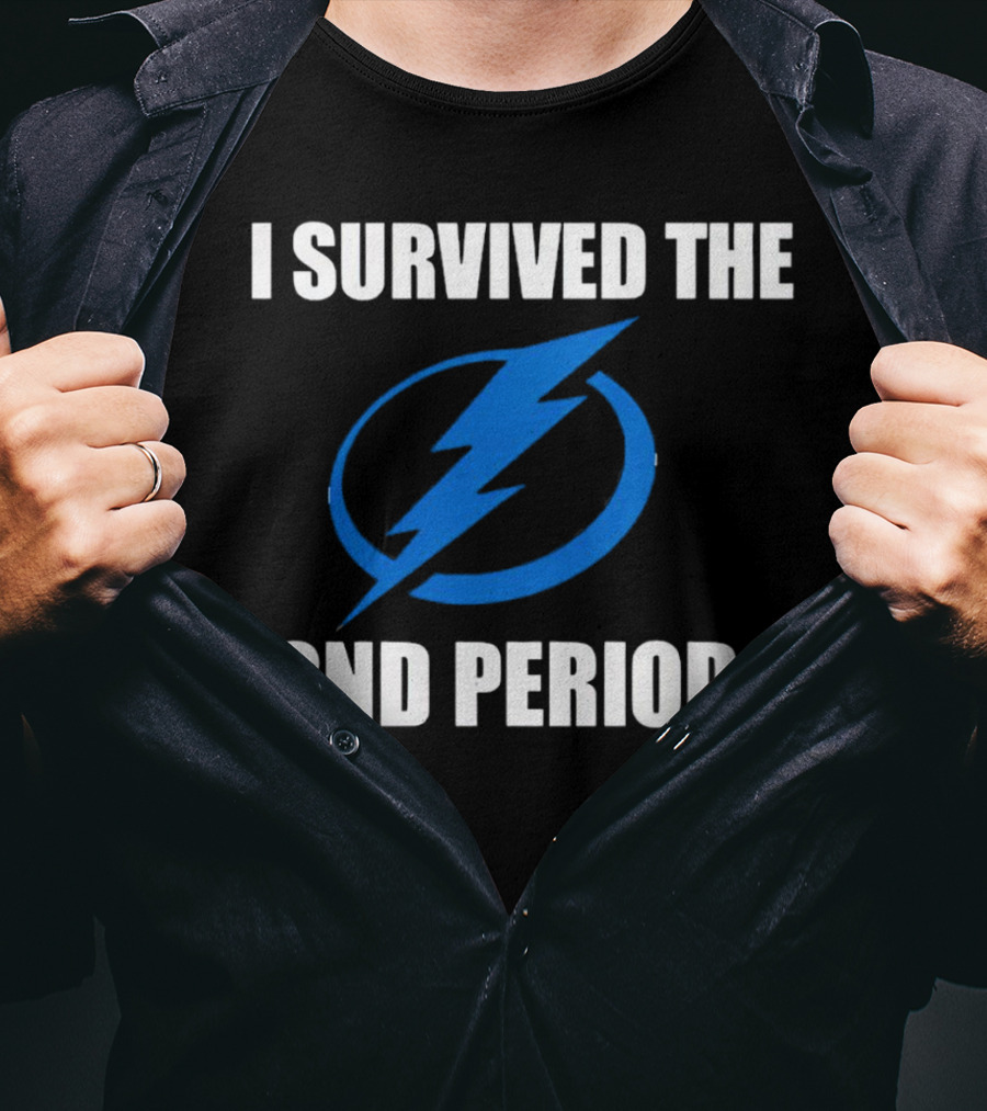 Tampa Bay Lightning I Survived The 2nd Period T-Shirt