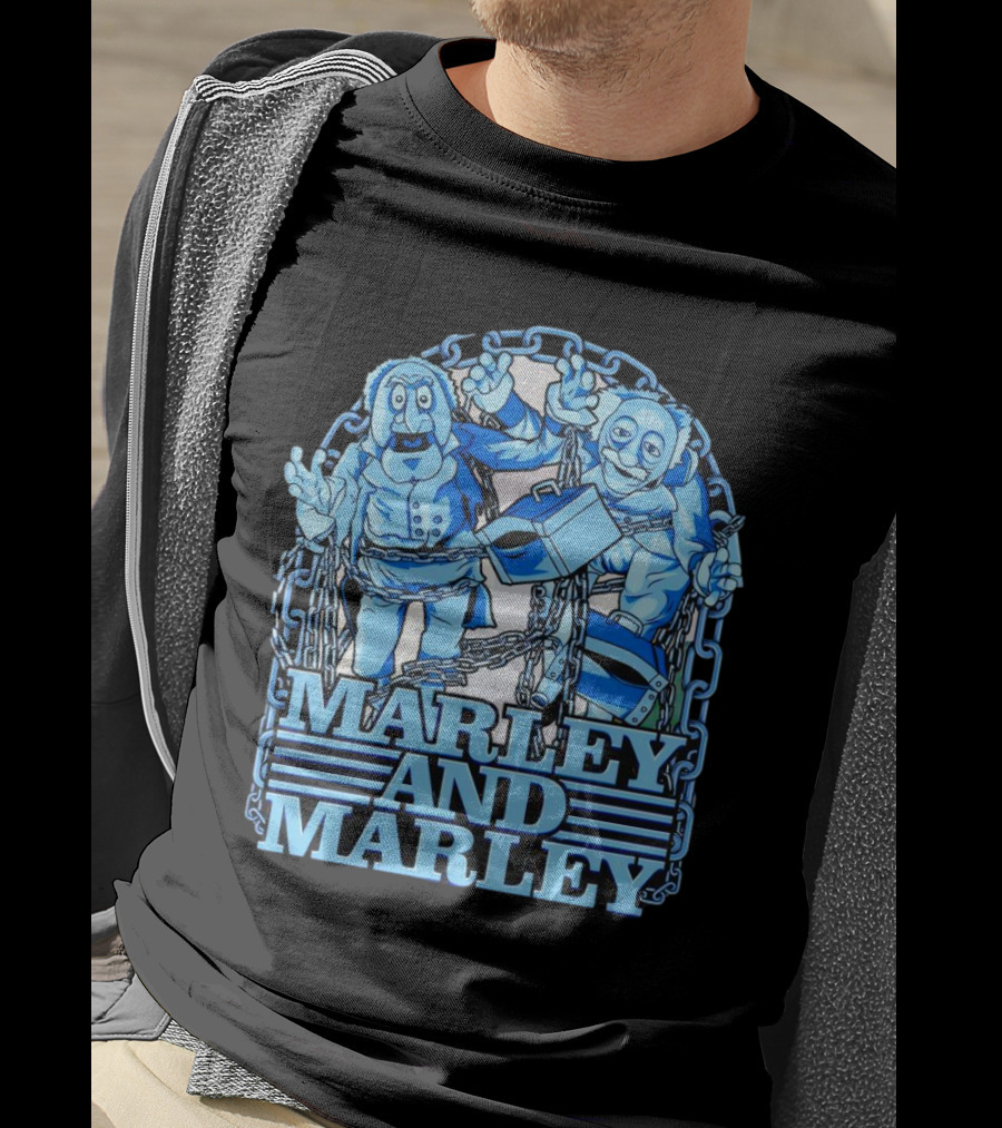 Marley And Marley Muppets Ghosts Chains Scene T-Shirt