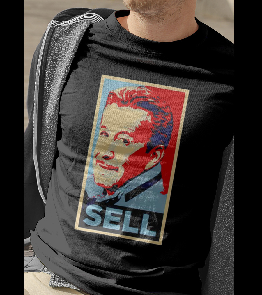 Sell Hope Style Portrait Red Blue Face T-Shirt