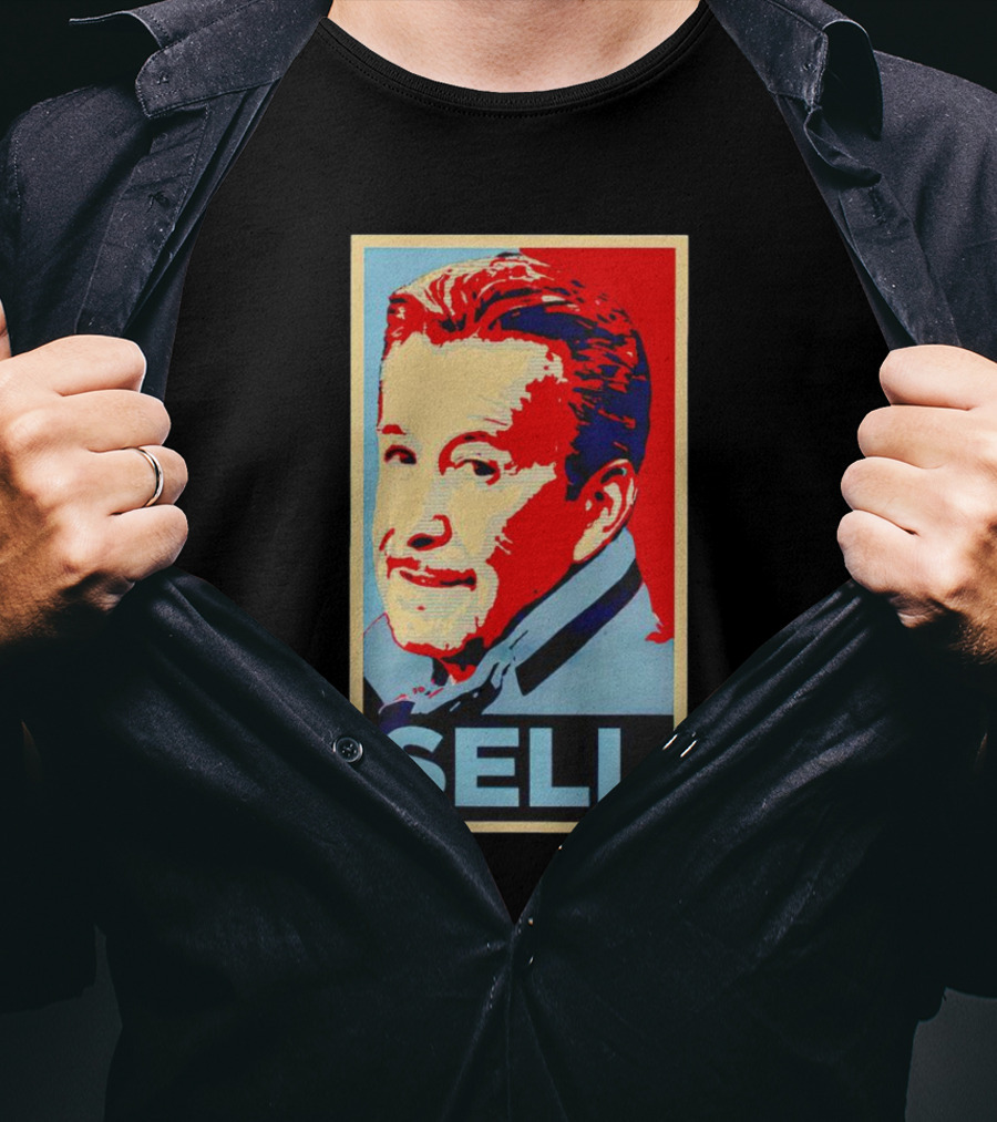 Sell Hope Style Portrait Red Blue Face T-Shirt