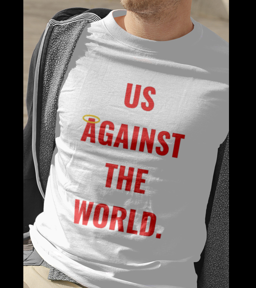 Us Against The World Angel Halo T-Shirt