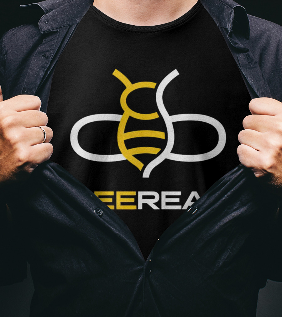 BeeReal Yellow And White Bee T-Shirt