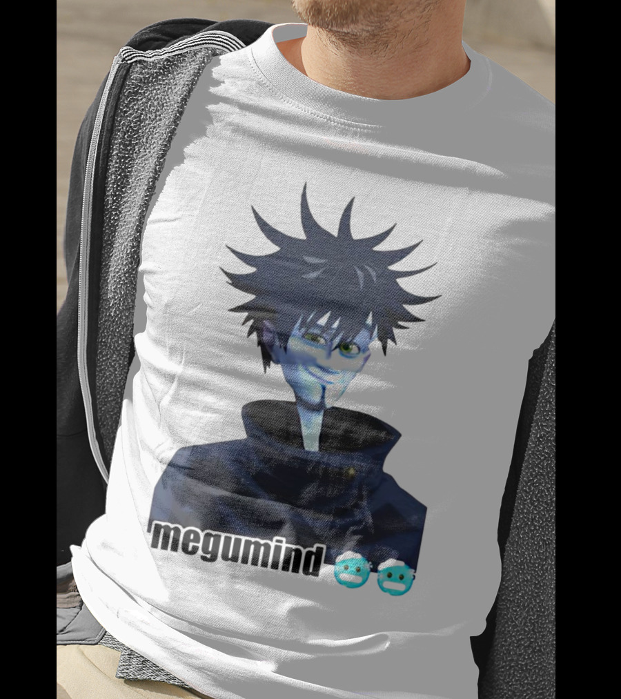 Fushiguro Megumi Megumind Emoji Face T-Shirt
