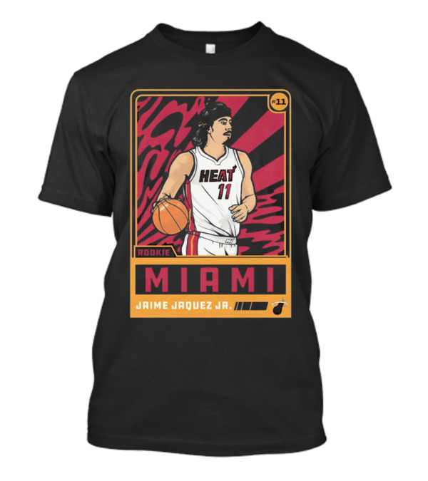 Jaime Jaquez Jr. Miami Heat Rookie Card #11 T-Shirt