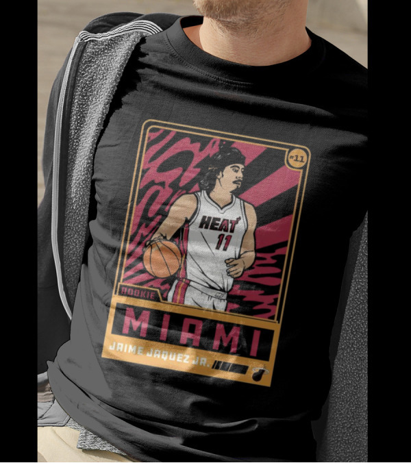 Jaime Jaquez Jr. Miami Heat Rookie Card #11 T-Shirt