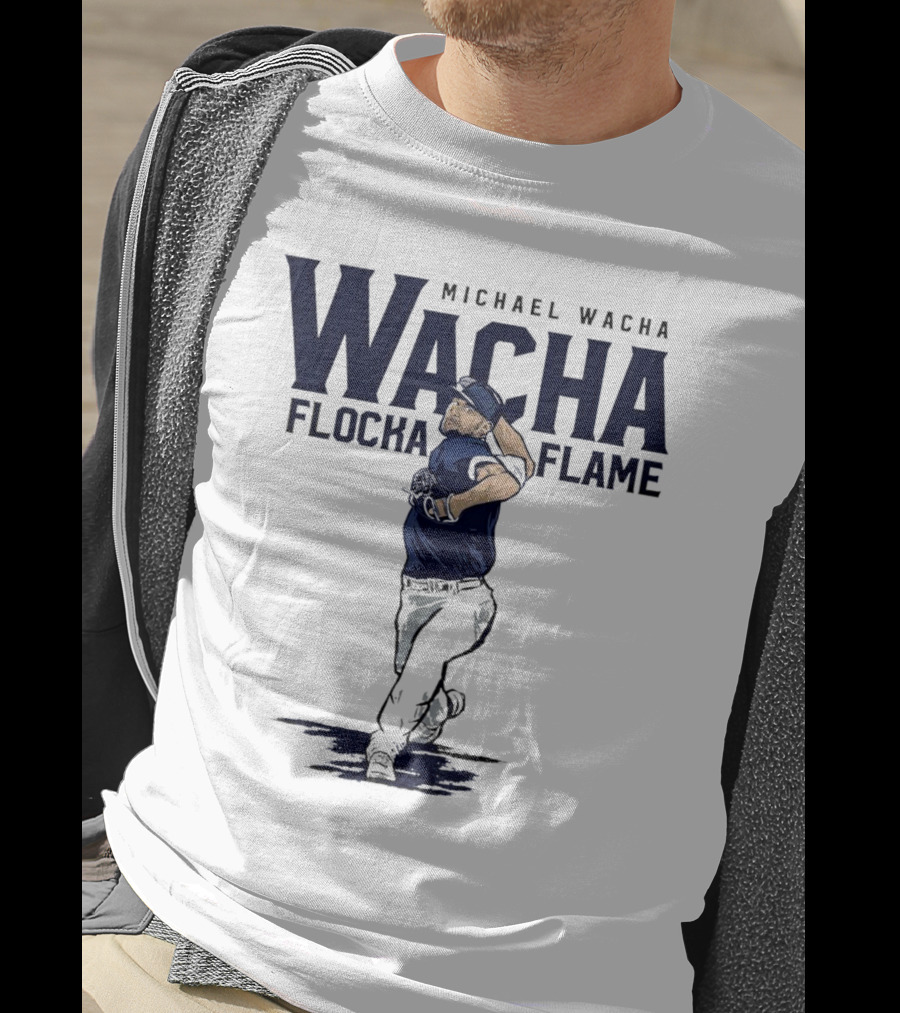 Michael Wacha Flocka Flame Pitching Baseball Kansas City Royals T-Shirt