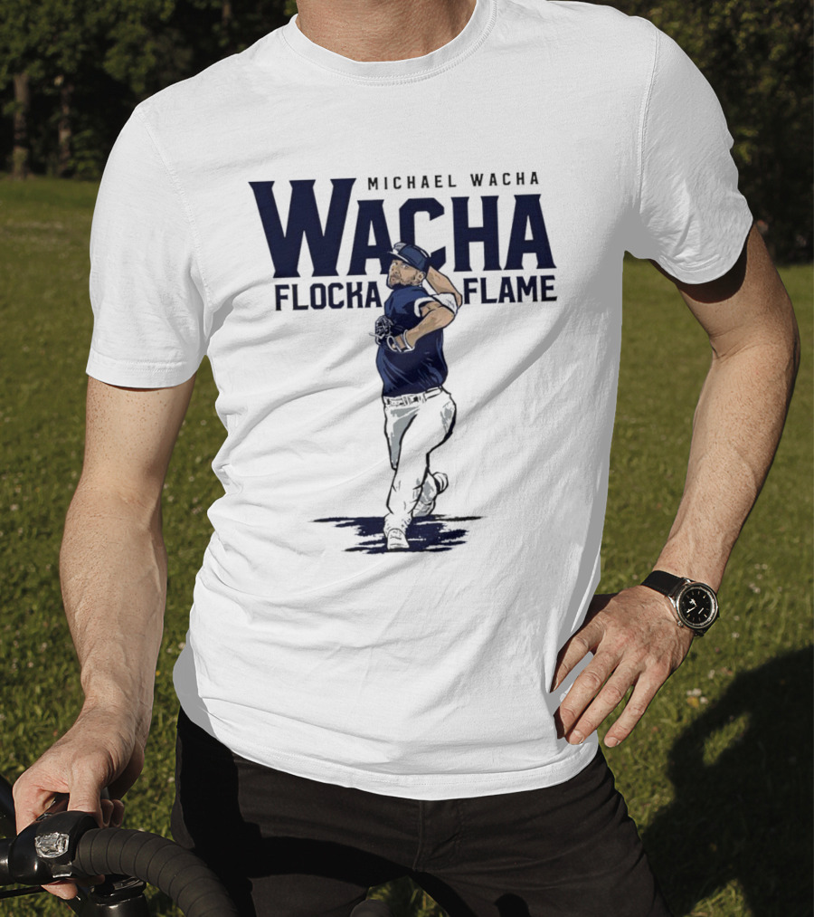 Michael Wacha Flocka Flame Pitching Baseball Kansas City Royals T-Shirt