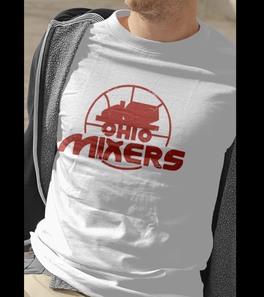 Ohio Mixers Basketball Concrete Truck T-Shirt