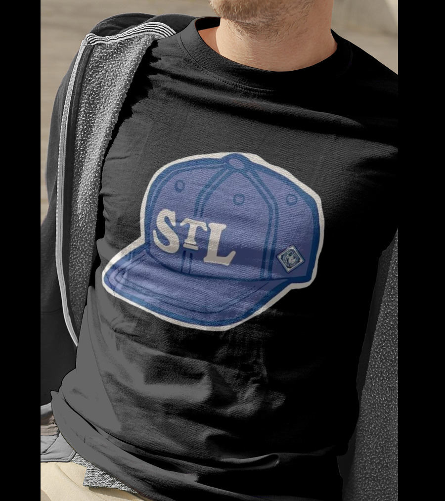 St. Louis Stars STL Negro Leagues Baseball Cap Insignia T-Shirt