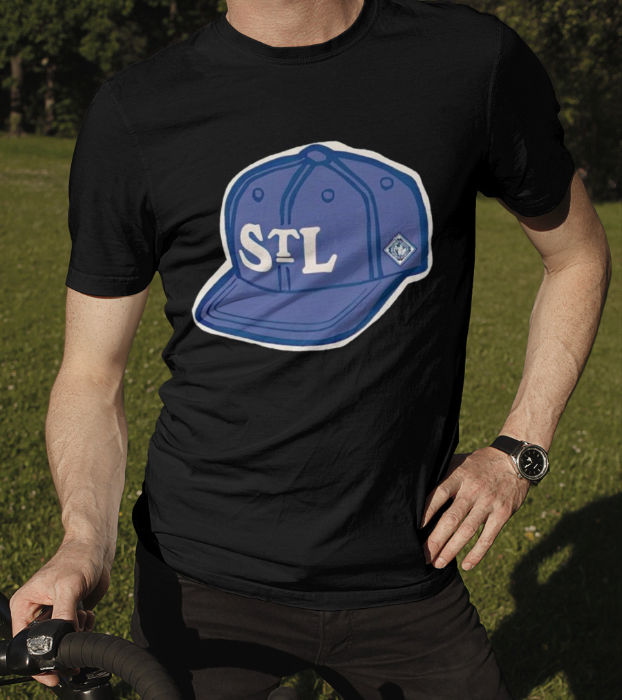 St. Louis Stars STL Negro Leagues Baseball Cap Insignia T-Shirt