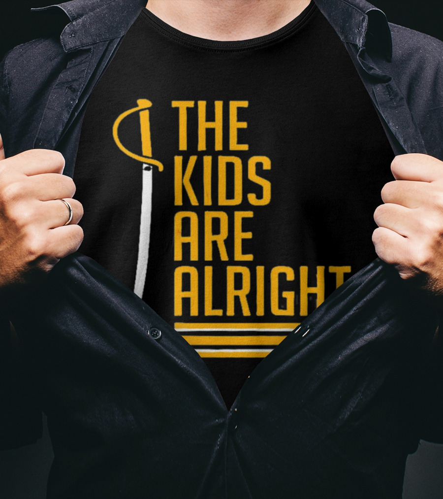 The Kids Are Alright Buffalo Sabres Sword And Stripe T-Shirt
